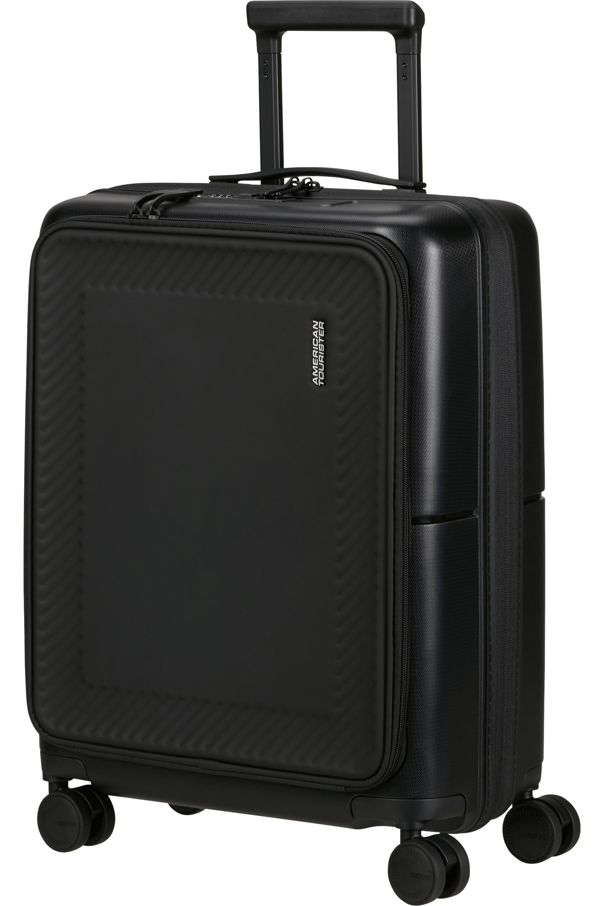 American Tourister Dashpop Maleta de Cabina Expandible con Apertura Frontal Color Negro
