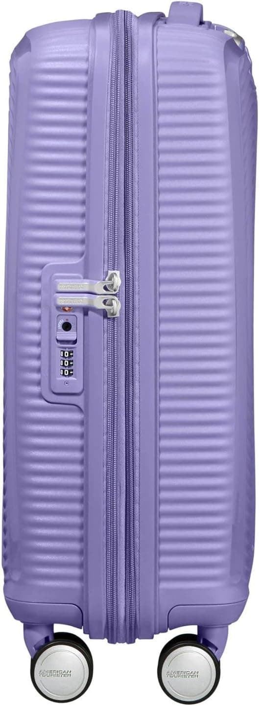 American Tourister Soundbox maleta cabina expandible Color Lavender 3 años de garantía - Imagen 3