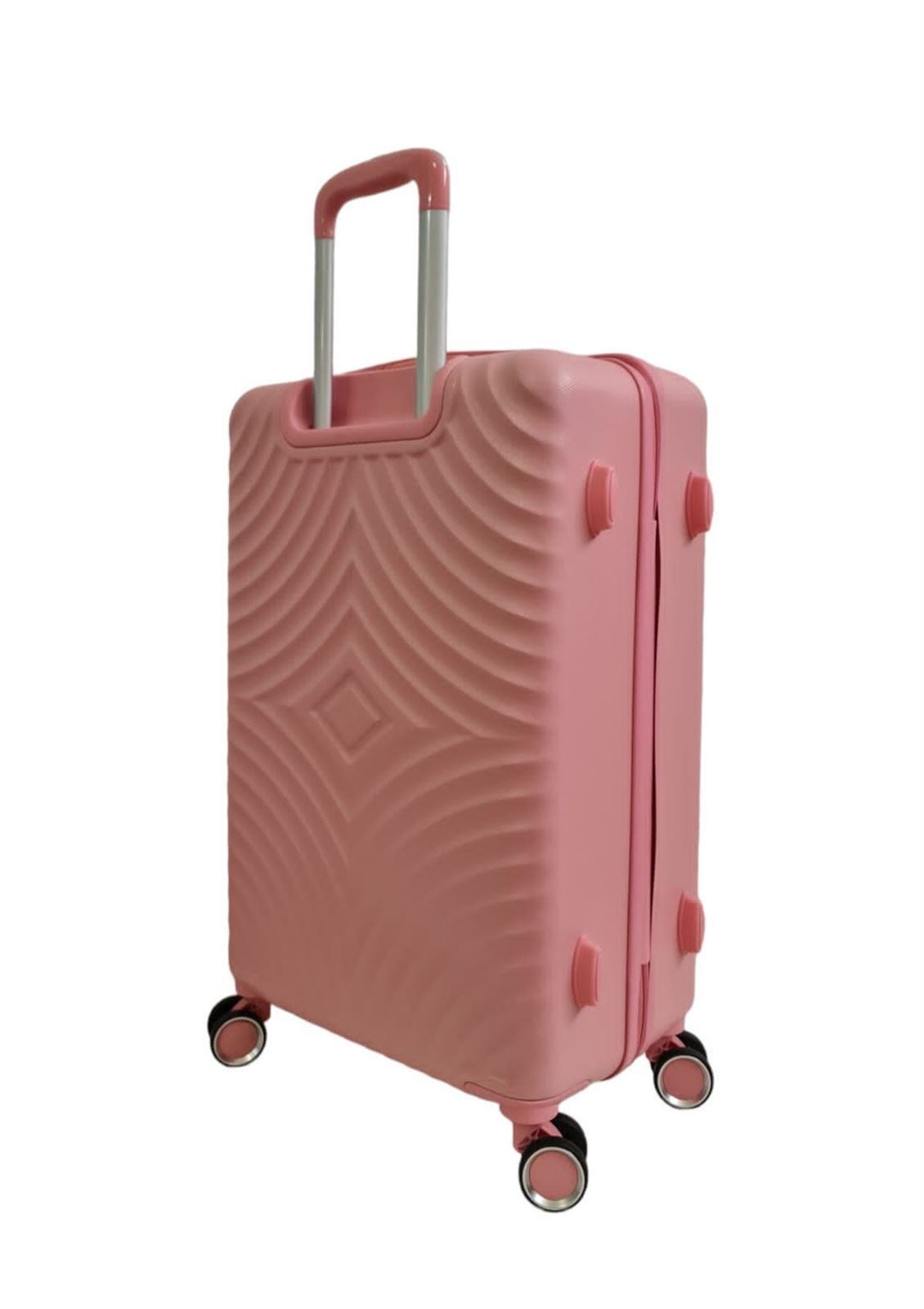 Benzi Maleta Rigida Barata Tamaño mediano Lite 5687  Ligera Medidas 65x42x26 cms color Rosa - Imagen 4