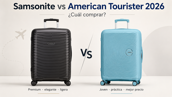 Samsonite vs American Tourister 2026: ¿Cuál Comprar? Comparativa Honesta