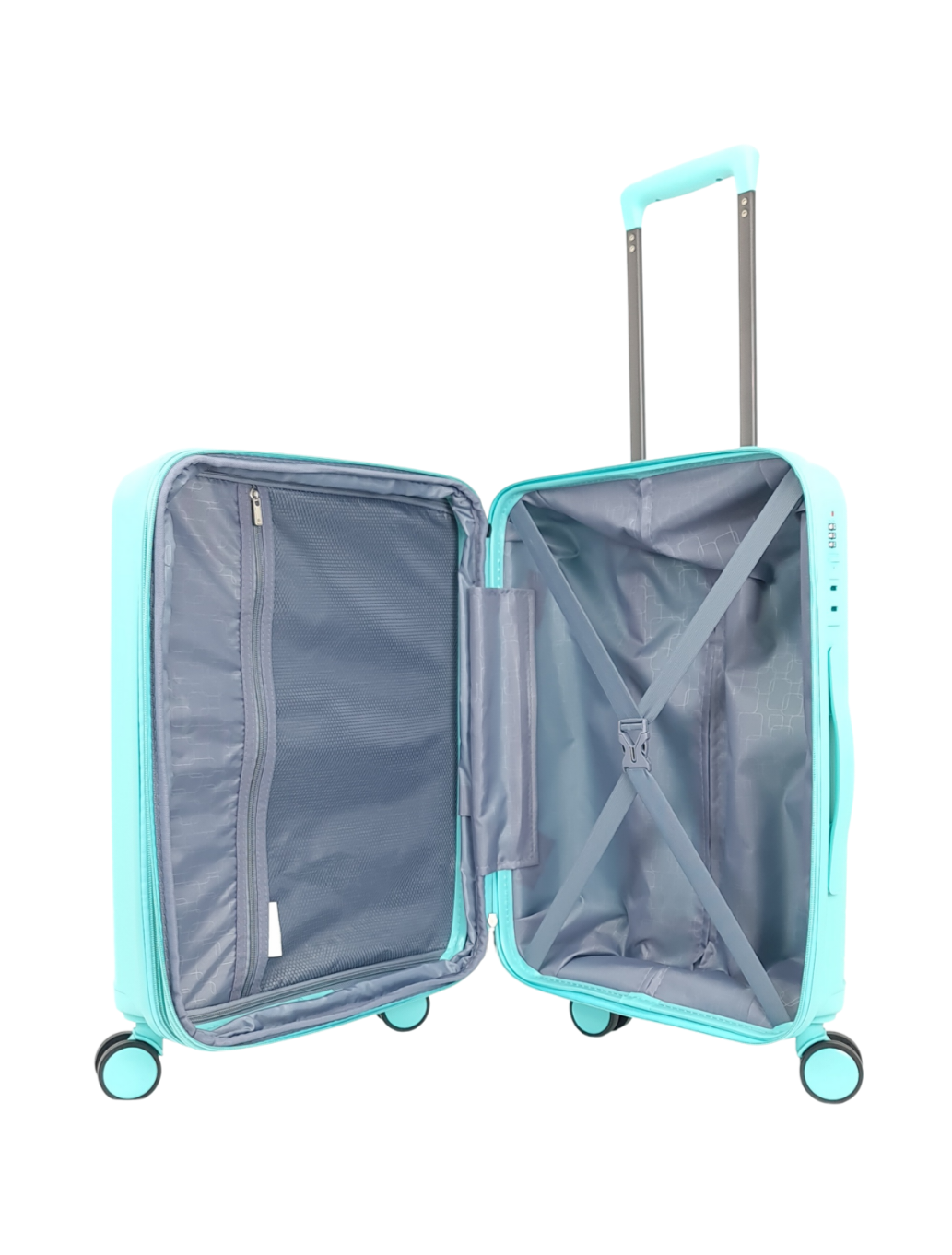 Benzi Hartschalenkoffer, sehr widerstandsfähiges Polypropylen-Material, Größe Lite Pro 5820, leichte Maße