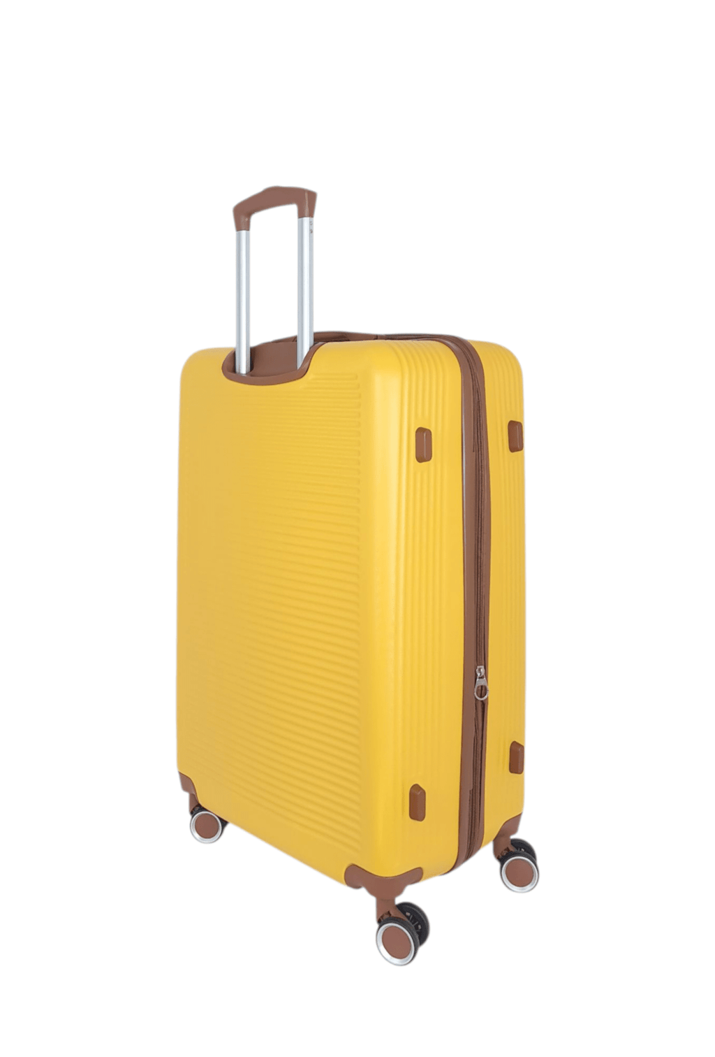 Imagen trasera 2 Benzi Maleta Rígida Barata Tamaño Grande color Amarillo