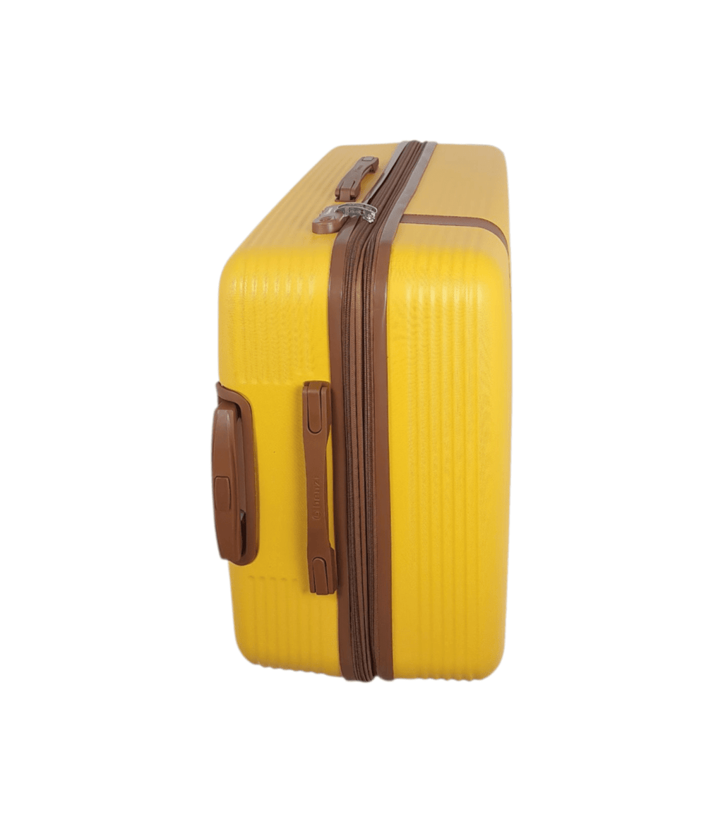 Imagen superior Benzi Maleta Rígida Barata Tamaño Grande color Amarillo