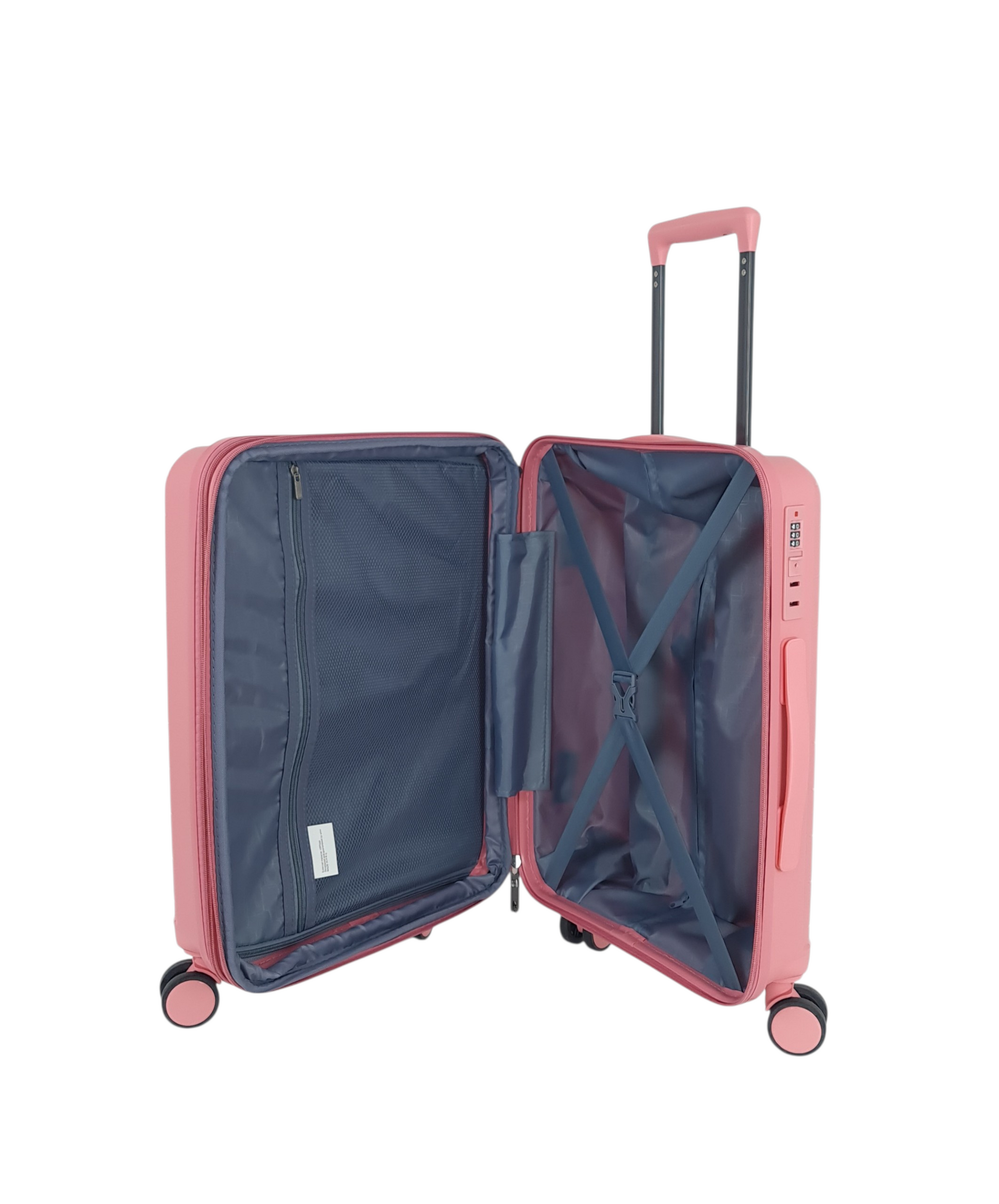 Benzi Hartschalenkoffer, sehr widerstandsfähiges Polypropylen-Material, Größe Lite Pro 5820, leichte Maße