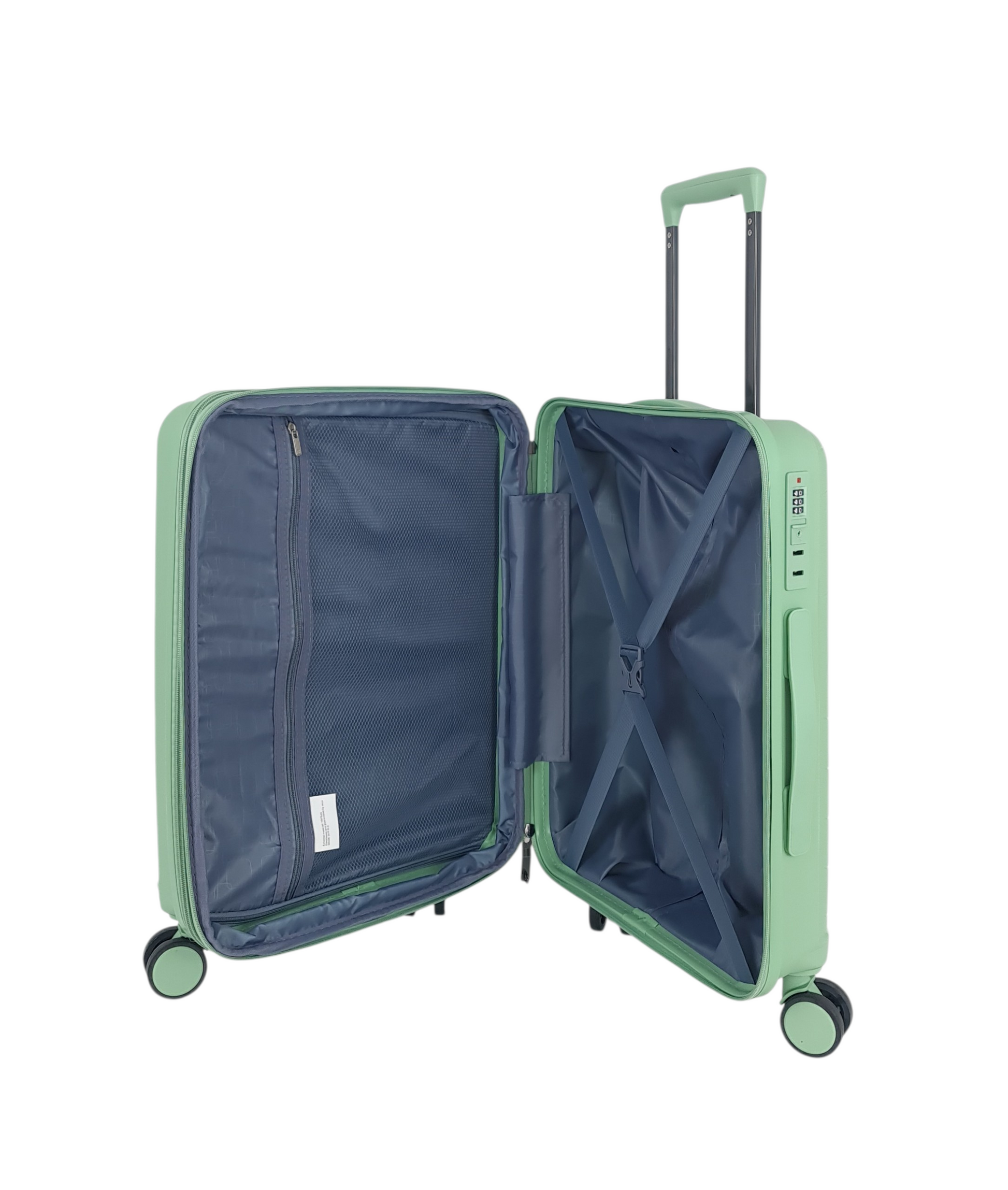 Benzi Hartschalenkoffer, sehr widerstandsfähiges Polypropylen-Material, Größe Lite Pro 5820, leichte Maße