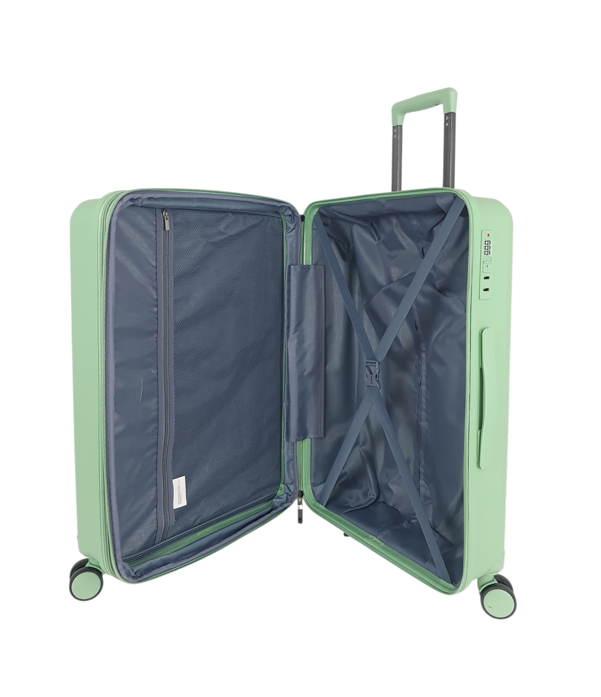 Benzi Hartschalenkoffer, sehr widerstandsfähiges Polypropylen-Material, Größe Lite Pro 5820, leichte Maße