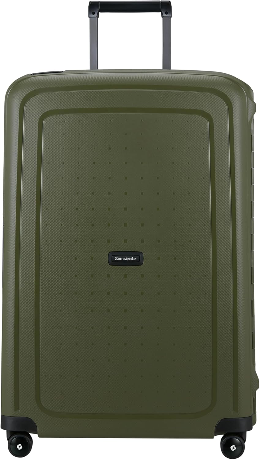 imagen principal de  Samsonite S'cure Maleta Resistente Ligera tamaño grande color verde olive green