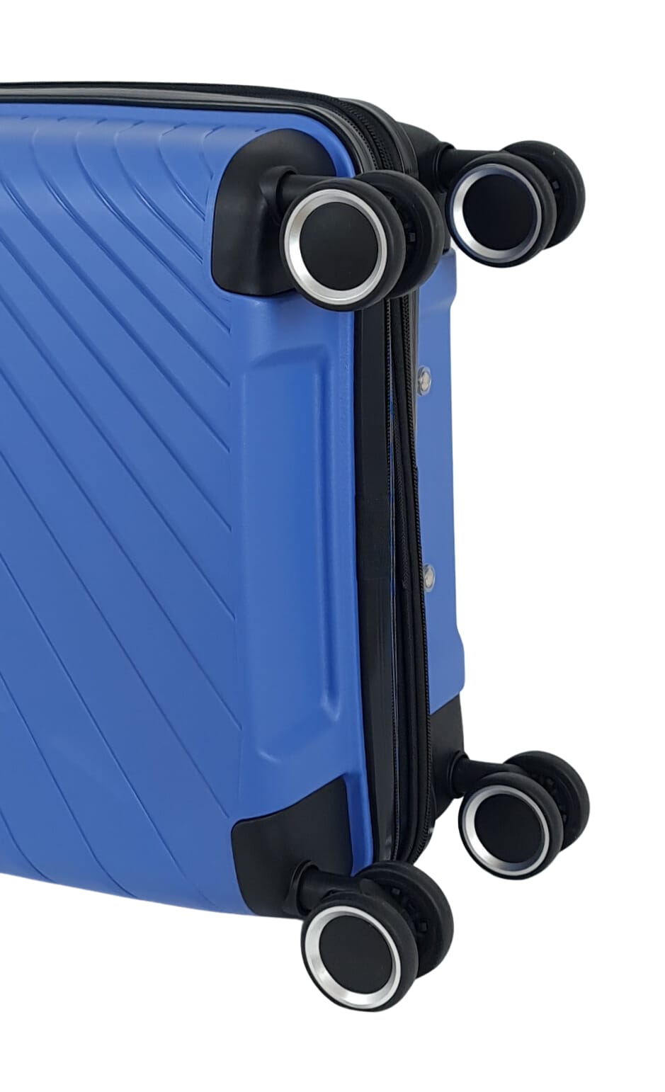 Benzi Large Expandable Polypropylene Suitcase BZ5808 Very Light and Resistant 4 Double Wheels