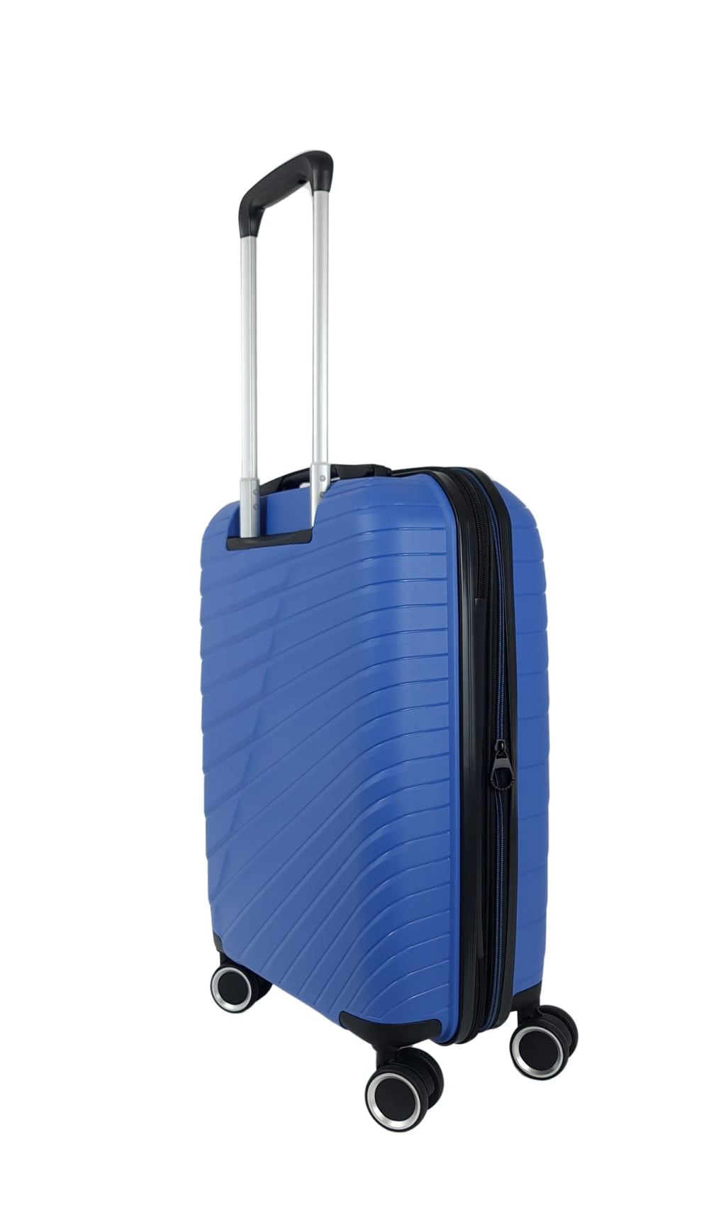 Benzi Large Expandable Polypropylene Suitcase BZ5808 Very Light and Resistant 4 Double Wheels