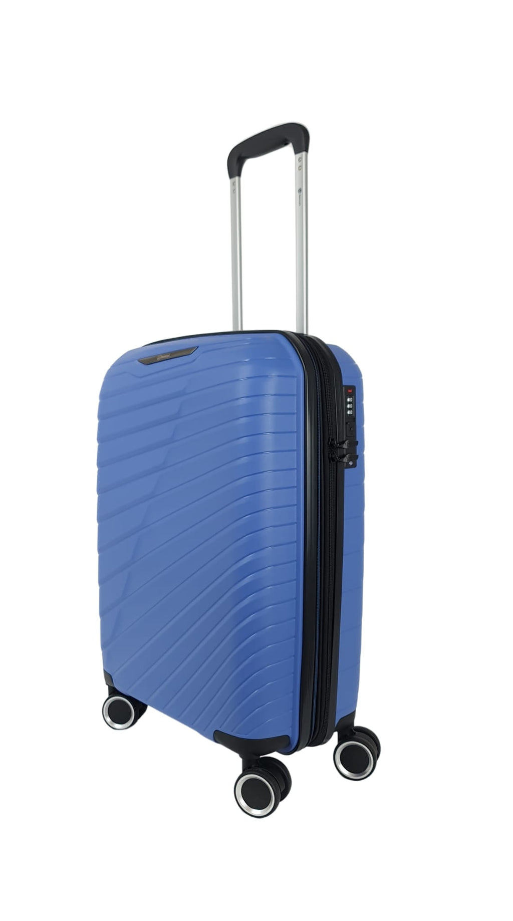 Benzi Large Expandable Polypropylene Suitcase BZ5808 Very Light and Resistant 4 Double Wheels