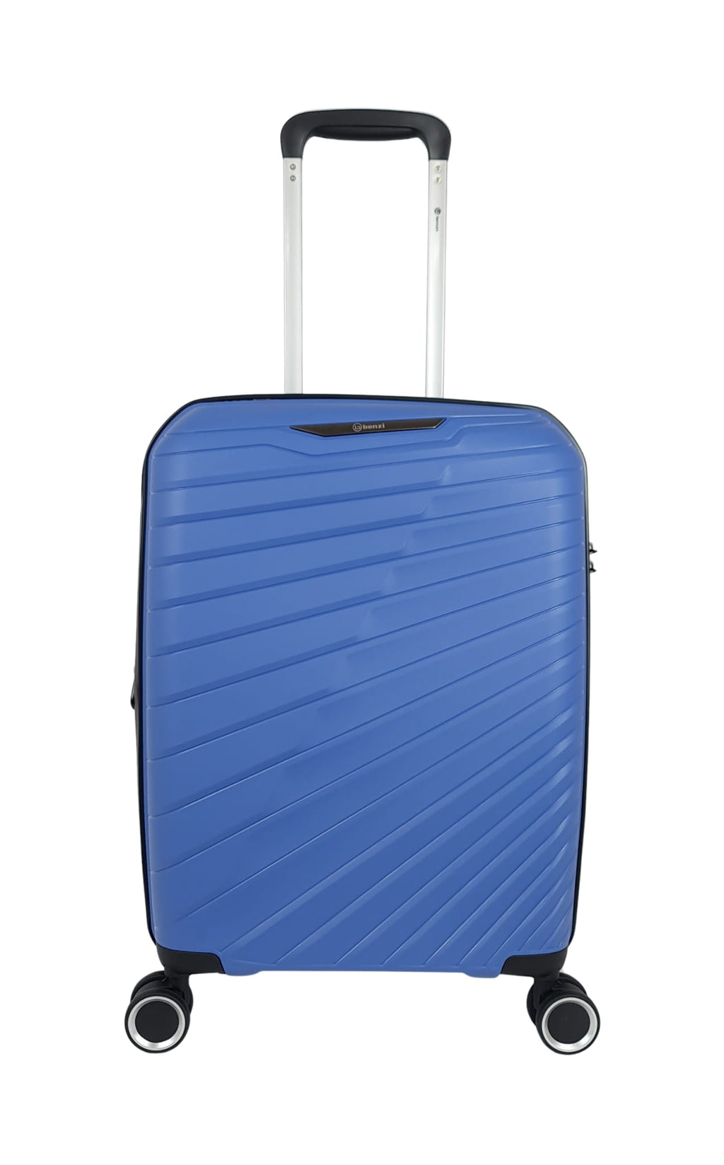 Benzi Large Expandable Polypropylene Suitcase BZ5808 Very Light and Resistant 4 Double Wheels