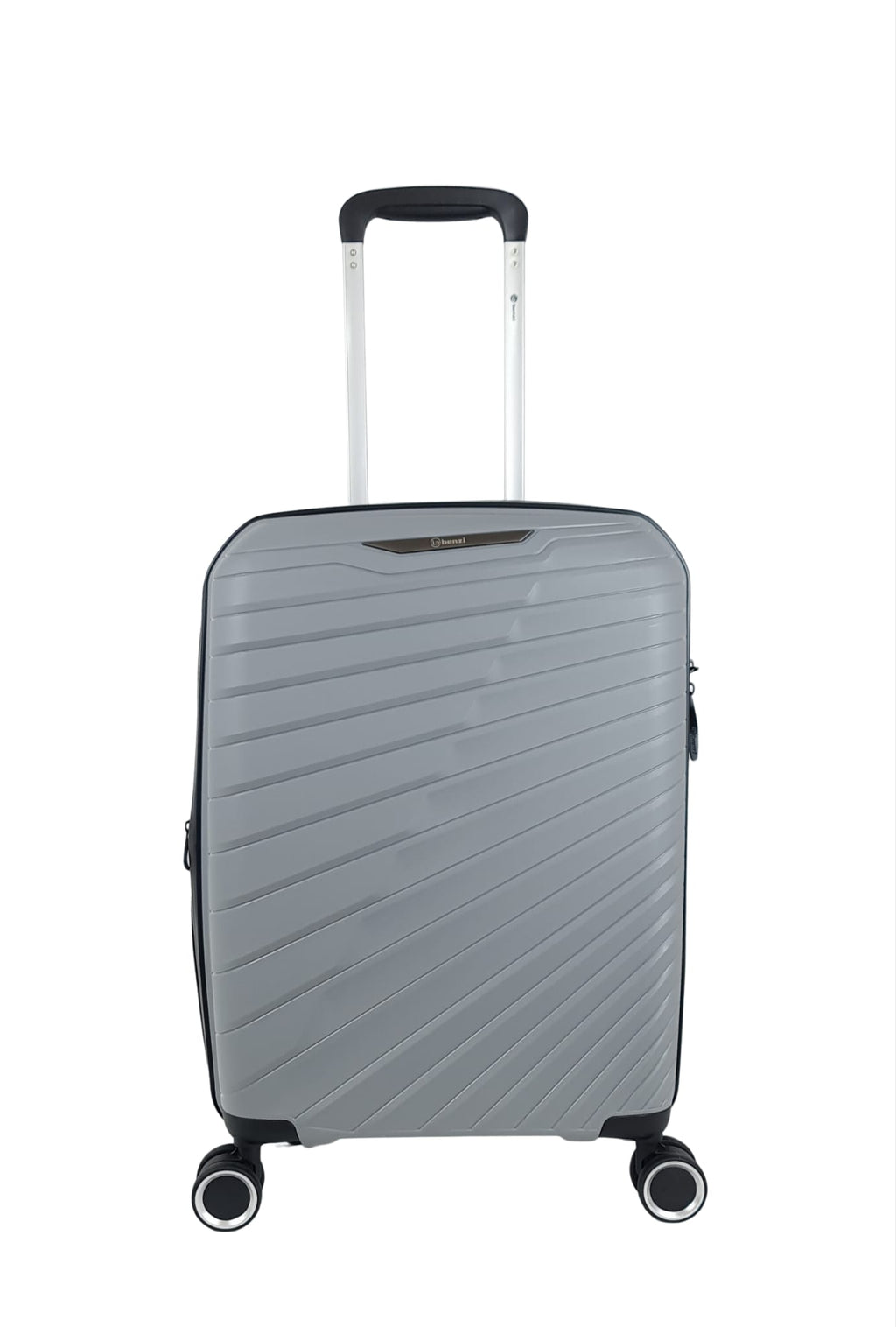 Benzi Large Expandable Polypropylene Suitcase BZ5808 Very Light and Resistant 4 Double Wheels