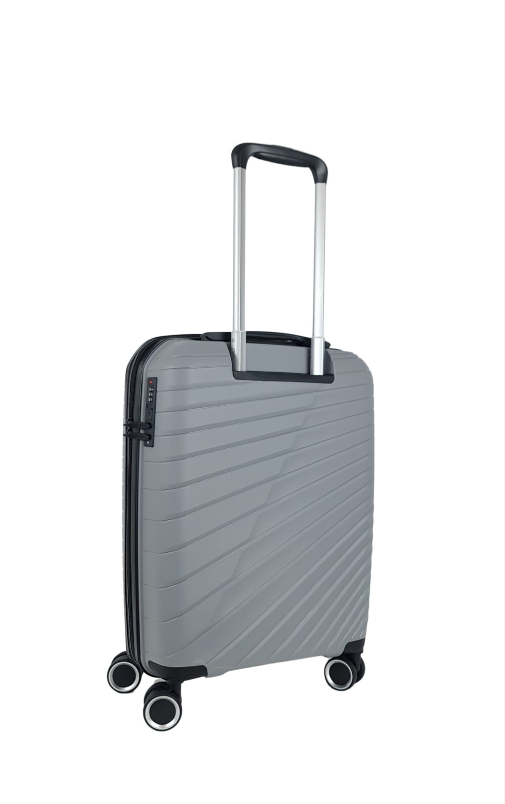 Benzi Large Expandable Polypropylene Suitcase BZ5808 Very Light and Resistant 4 Double Wheels