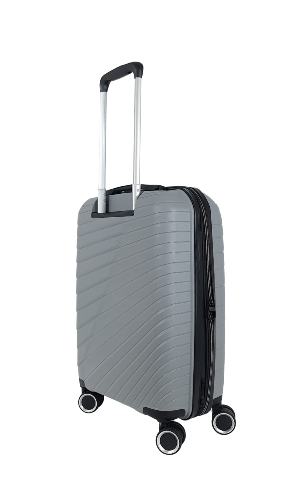 Benzi Large Expandable Polypropylene Suitcase BZ5808 Very Light and Resistant 4 Double Wheels