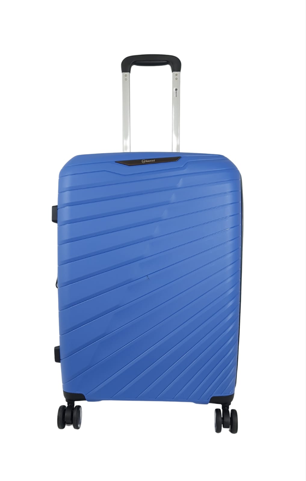 Benzi Large Expandable Polypropylene Suitcase BZ5808 Very Light and Resistant 4 Double Wheels