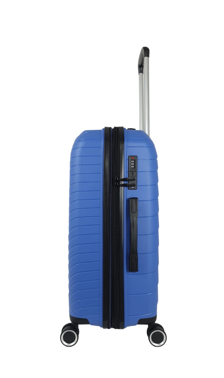 Benzi Large Expandable Polypropylene Suitcase BZ5808 Very Light and Resistant 4 Double Wheels