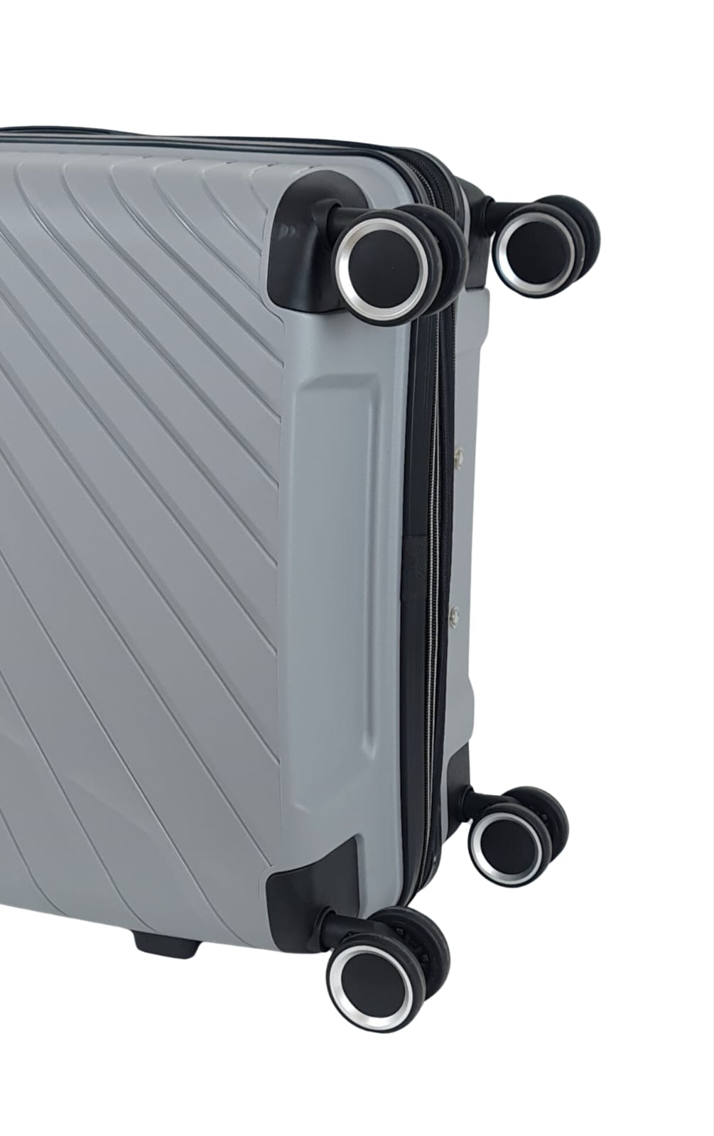 Benzi Maleta Expandible BZ5808 de Polipropileno muy Ligera y Resistente medidas 4 Ruedas Dobles