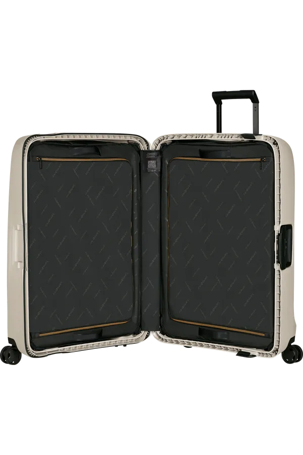 Samsonite Maleta Essens Material Polipropileno Reciclado 4 Ruedas, Cerradura TSA, Garantía 5 años