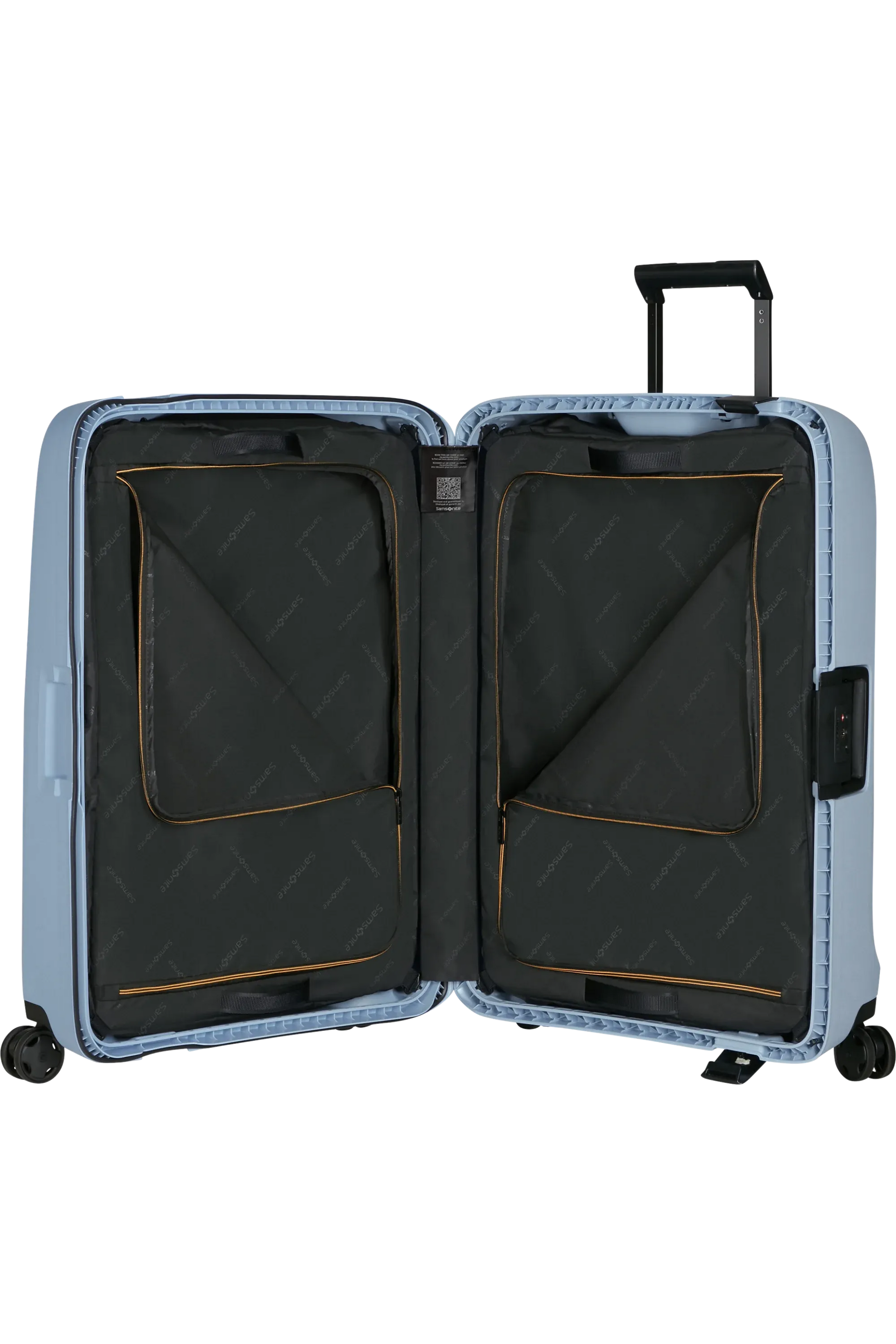 Samsonite Maleta Essens Material Polipropileno Reciclado 4 Ruedas, Cerradura TSA, Garantía 5 años