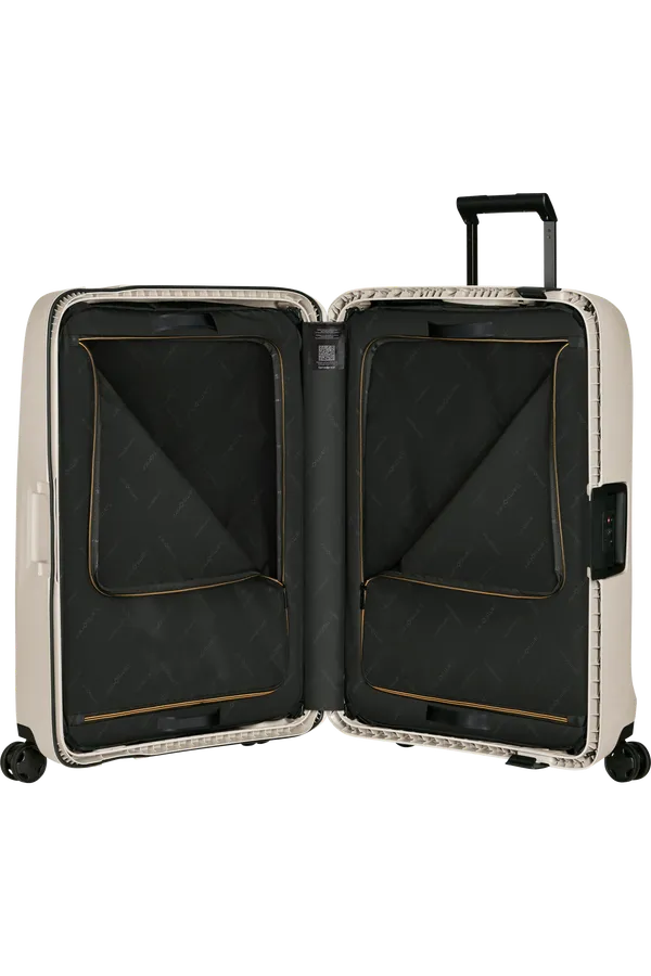 Samsonite Maleta Essens Material Polipropileno Reciclado 4 Ruedas, Cerradura TSA, Garantía 5 años