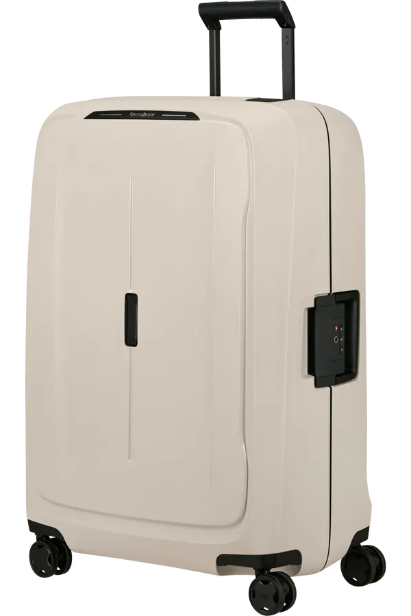Samsonite Maleta Essens Material Polipropileno Reciclado 4 Ruedas, Cerradura TSA, Garantía 5 años