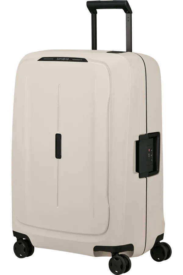 Samsonite Maleta Essens Material Polipropileno Reciclado 4 Ruedas, Cerradura TSA, Garantía 5 años