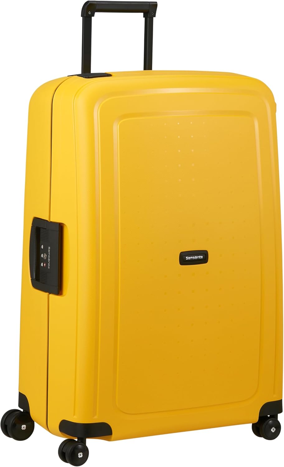 Imagen lateral maleta Samsonite S'Cure grande Amarilla Citrus
