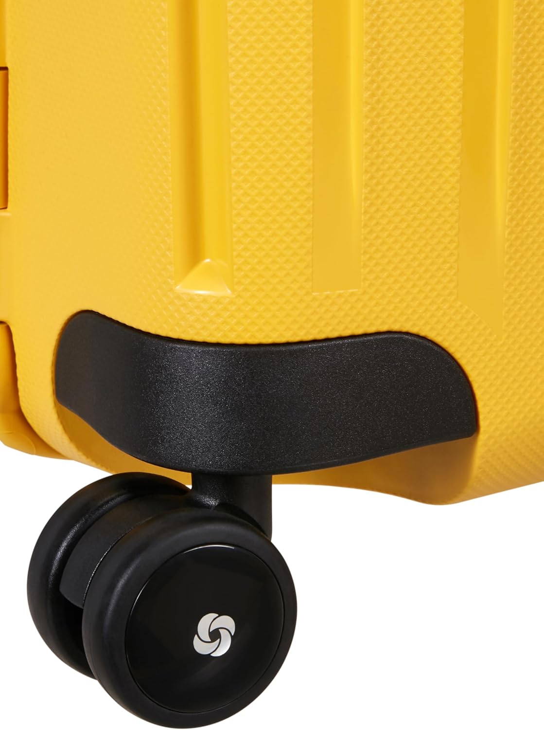 Imagen ruedas maleta cabina Samsonite S'Cure Amarilla Citrus