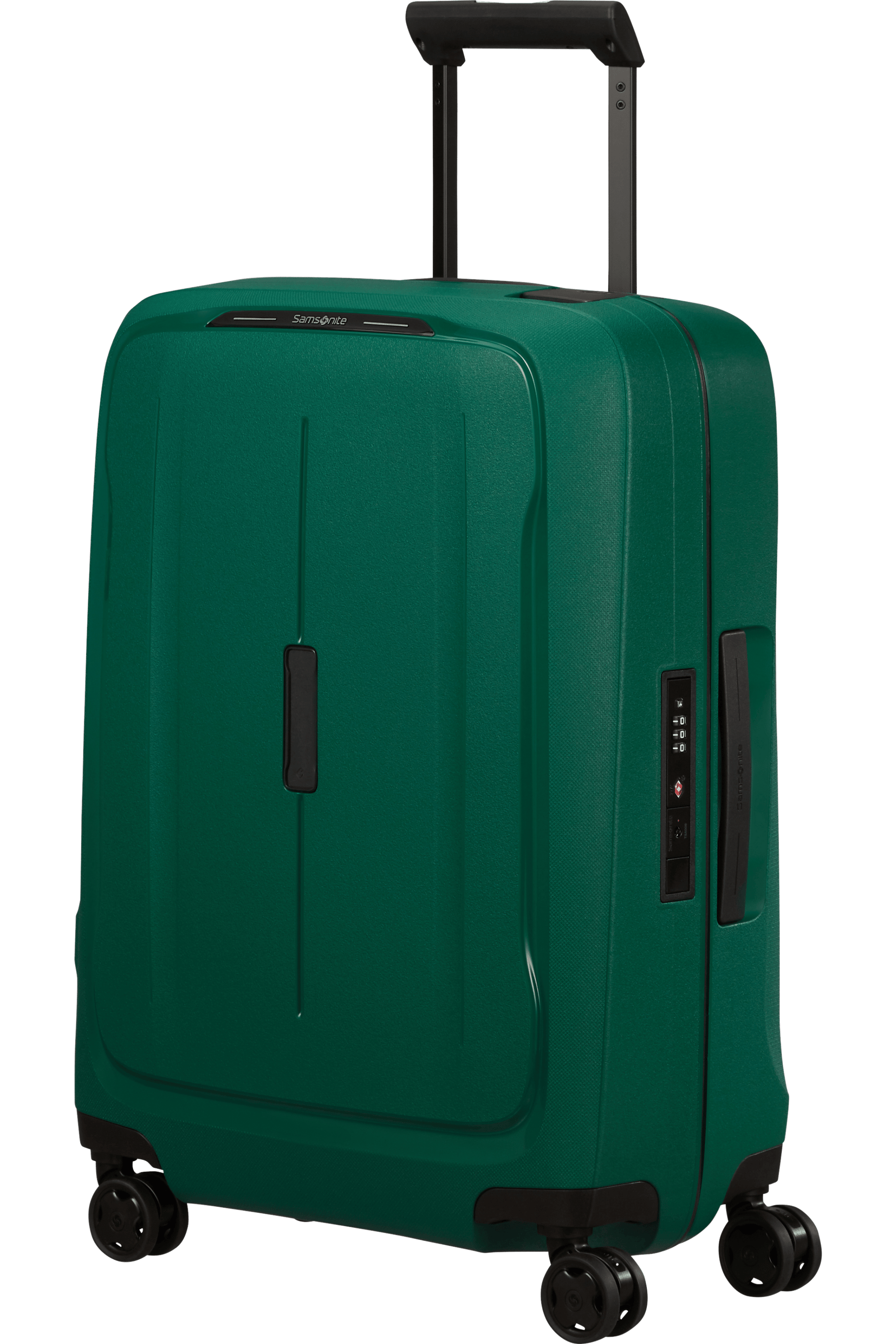 Samsonite Maleta Essens Material Polipropileno Reciclado 4 Ruedas Dobles Silenciosas, Cerradura TSA, Garantía 5 años