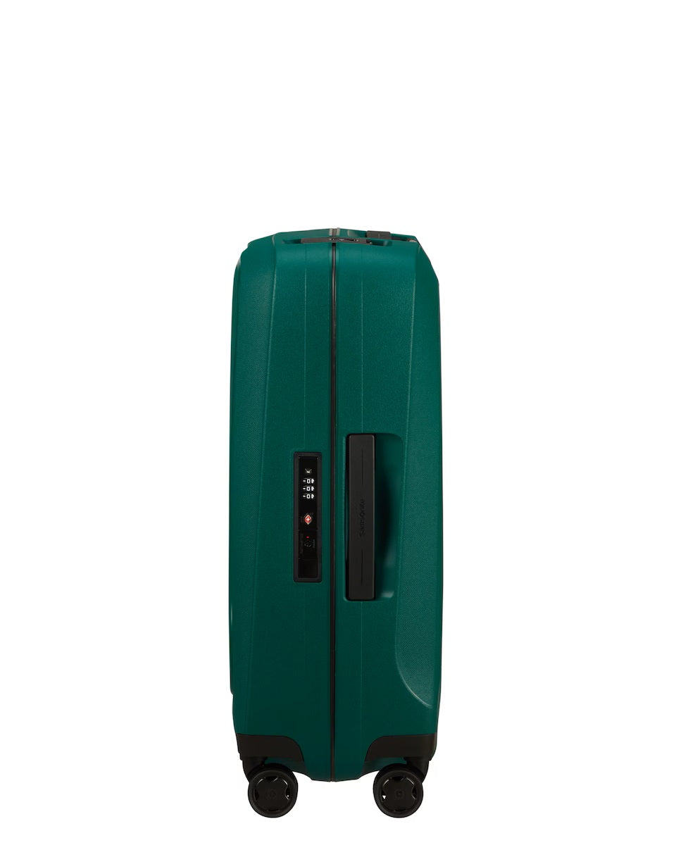 Samsonite Maleta Essens Material Polipropileno Reciclado 4 Ruedas Dobles Silenciosas, Cerradura TSA, Garantía 5 años