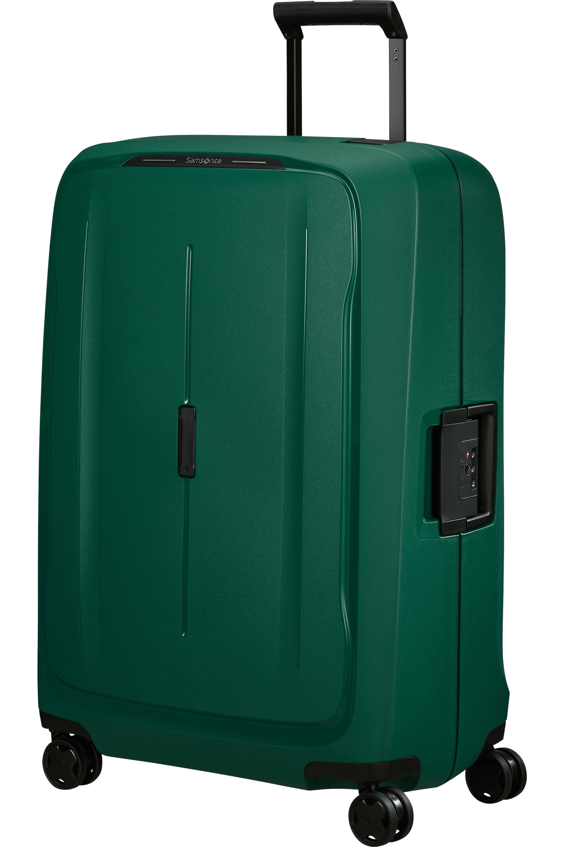 Samsonite Maleta Essens Material Polipropileno Reciclado 4 Ruedas Dobles Silenciosas, Cerradura TSA, Garantía 5 años