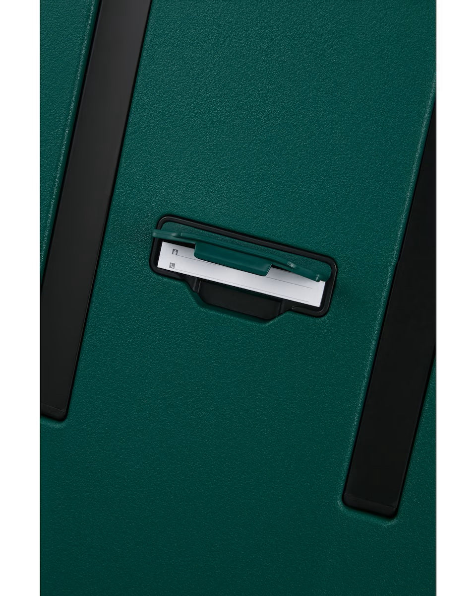 Samsonite Maleta Essens Material Polipropileno Reciclado 4 Ruedas Dobles Silenciosas, Cerradura TSA, Garantía 5 años