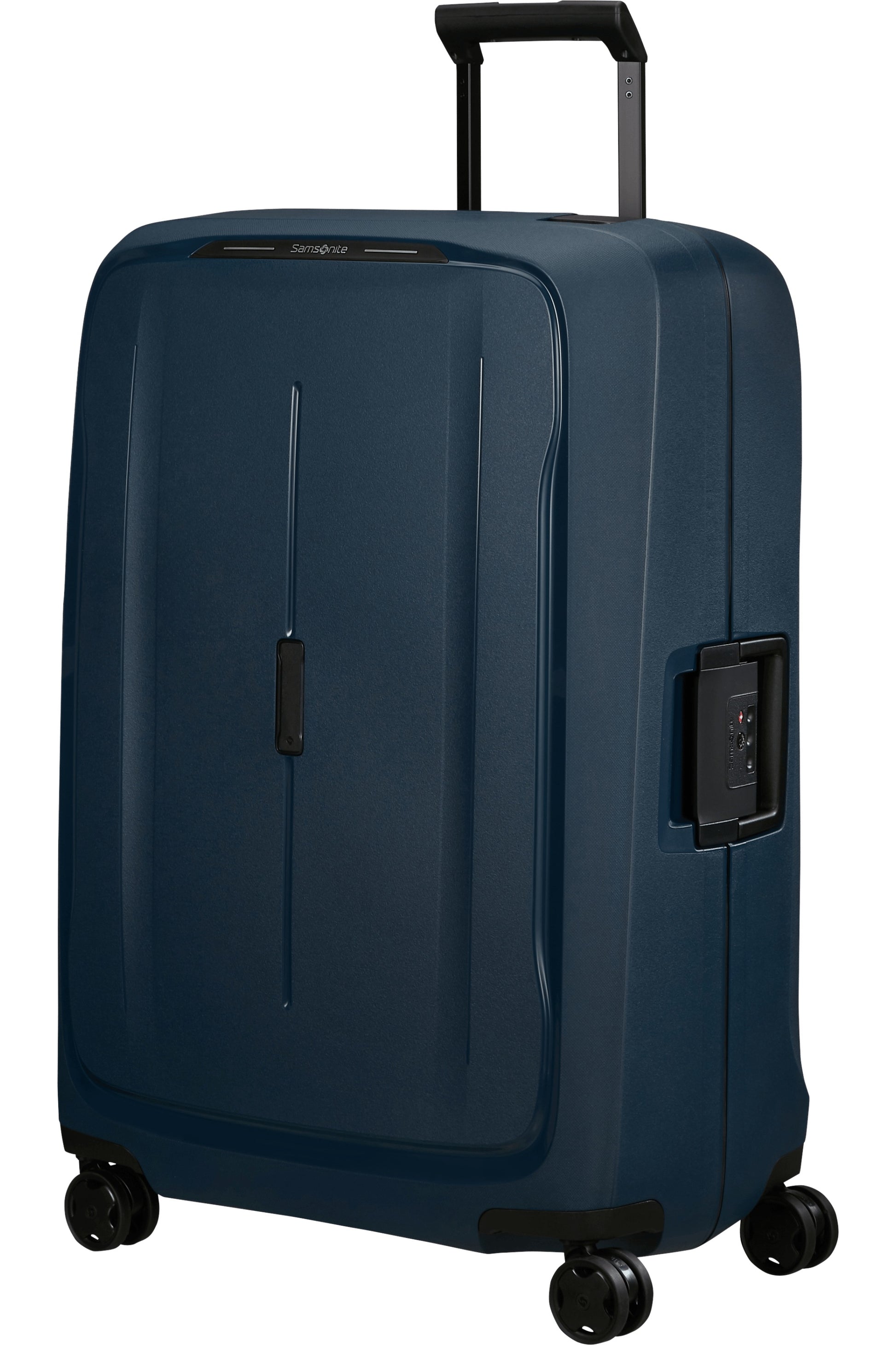 Samsonite Maleta Essens Material Polipropileno Reciclado 4 Ruedas Dobles Silenciosas, Cerradura TSA, Garantía 5 años