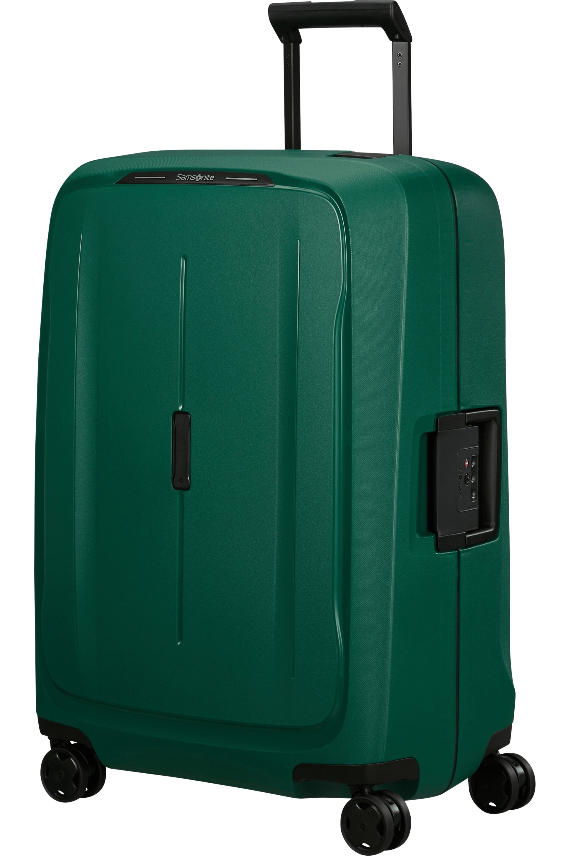 Samsonite Maleta Essens Material Polipropileno Reciclado 4 Ruedas Dobles Silenciosas, Cerradura TSA, Garantía 5 años
