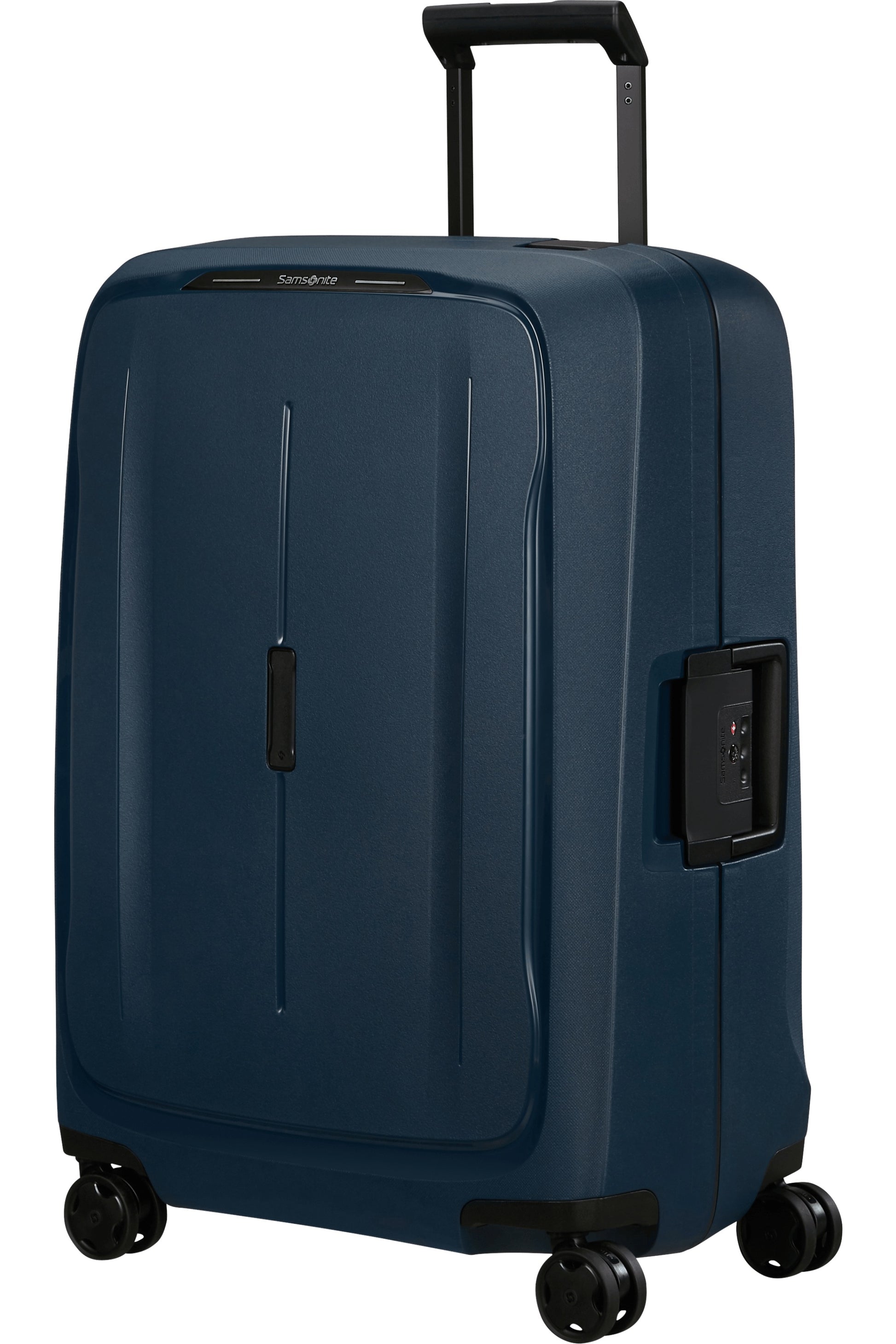 Samsonite Maleta Essens Material Polipropileno Reciclado 4 Ruedas Dobles Silenciosas, Cerradura TSA, Garantía 5 años