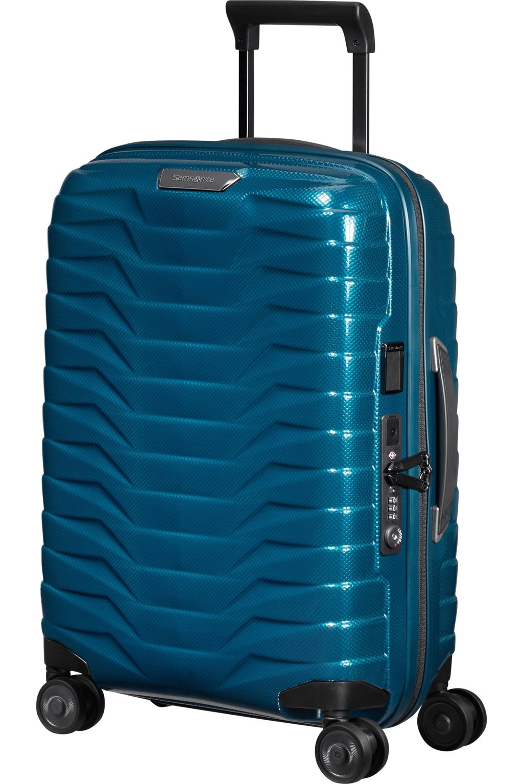 Imagen lateral de Samsonite Maleta Proxis Tamaño Cabina color Azul