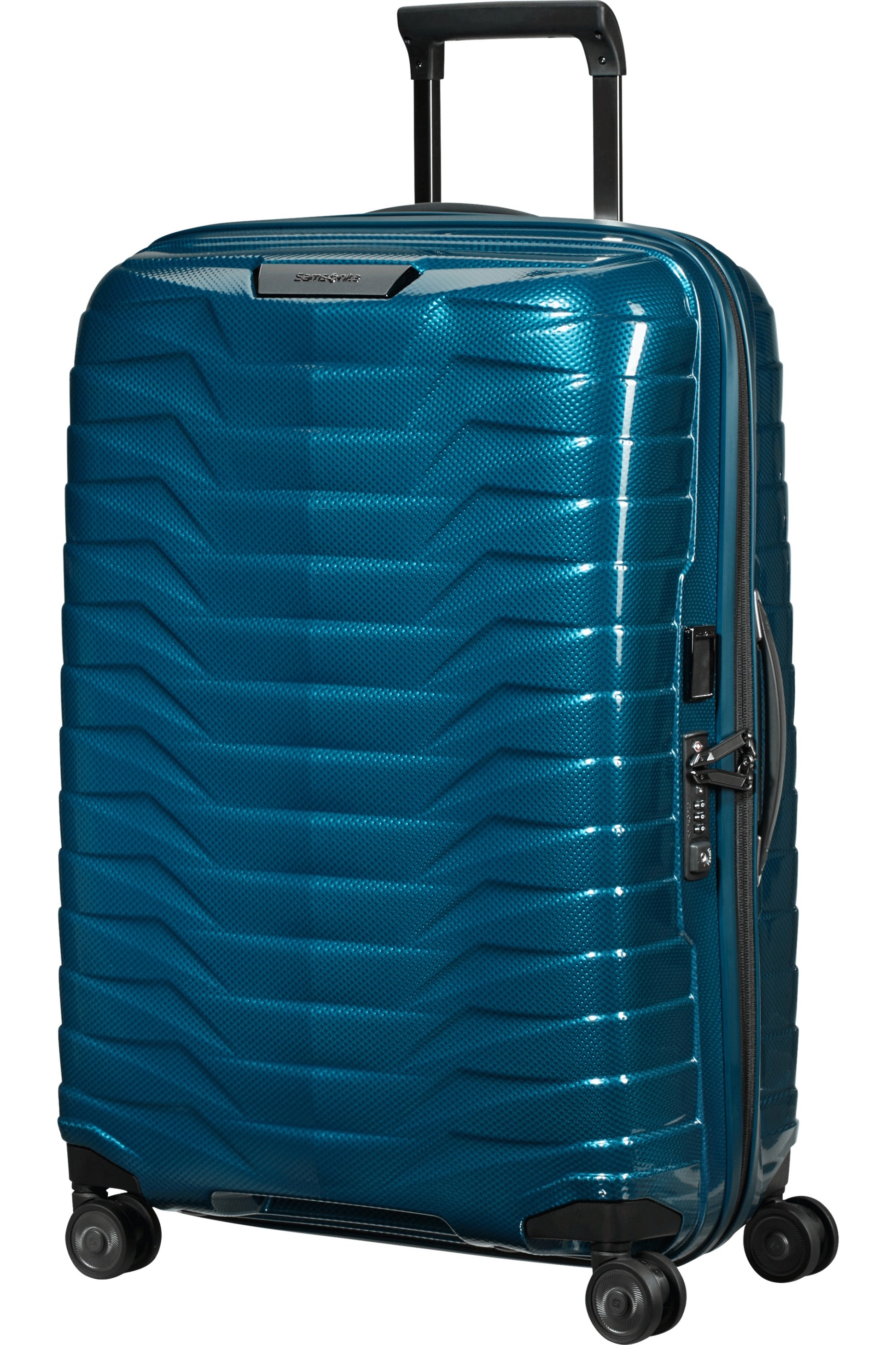 Samsonite Maleta Proxis con Material Roxkin® Ultraresistente 10 Años Garantía, PET Reciclado y Ruedas SilentMove