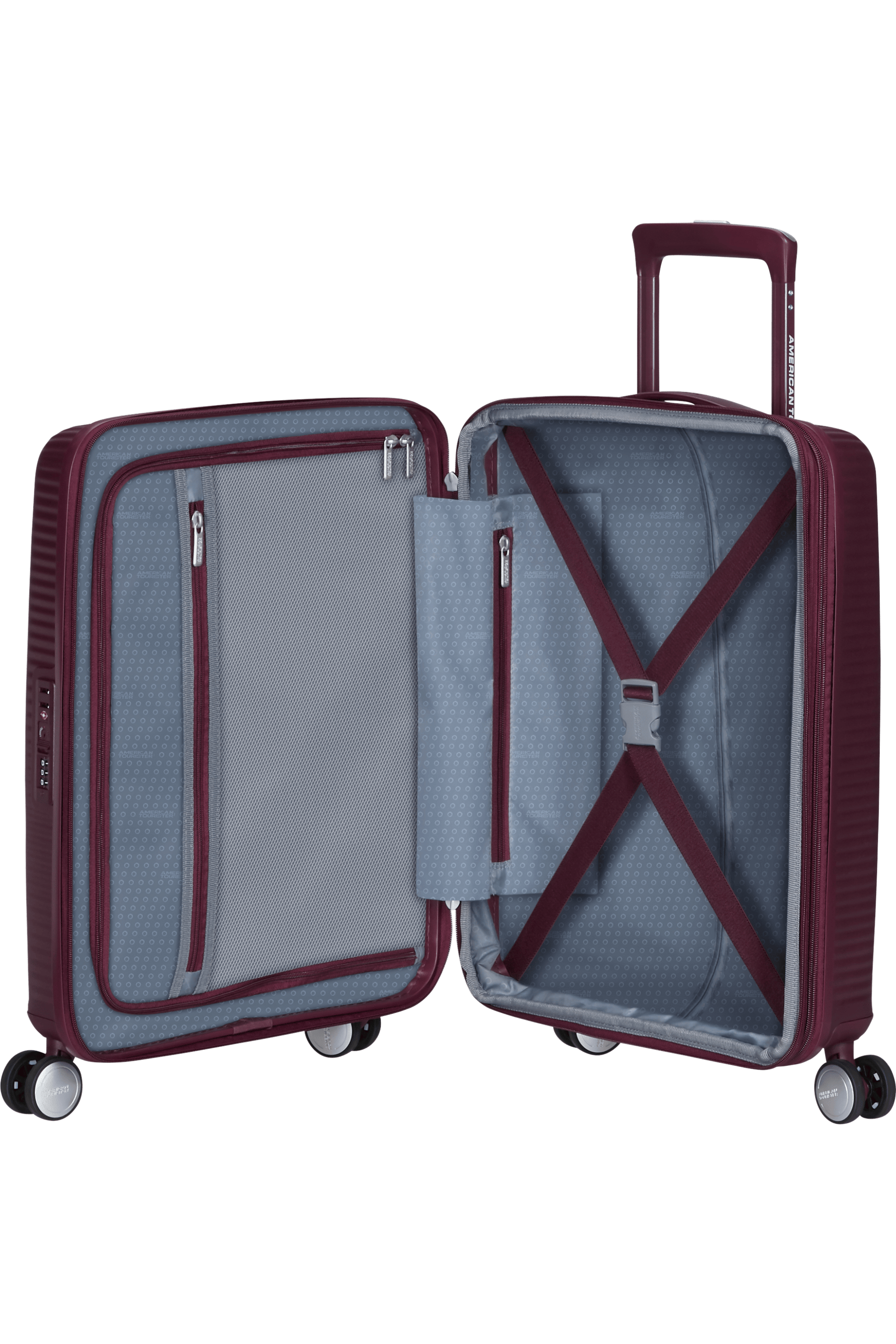 American Tourister Soundbox Maleta de Cabina Expandible 55X40X20/23 cms