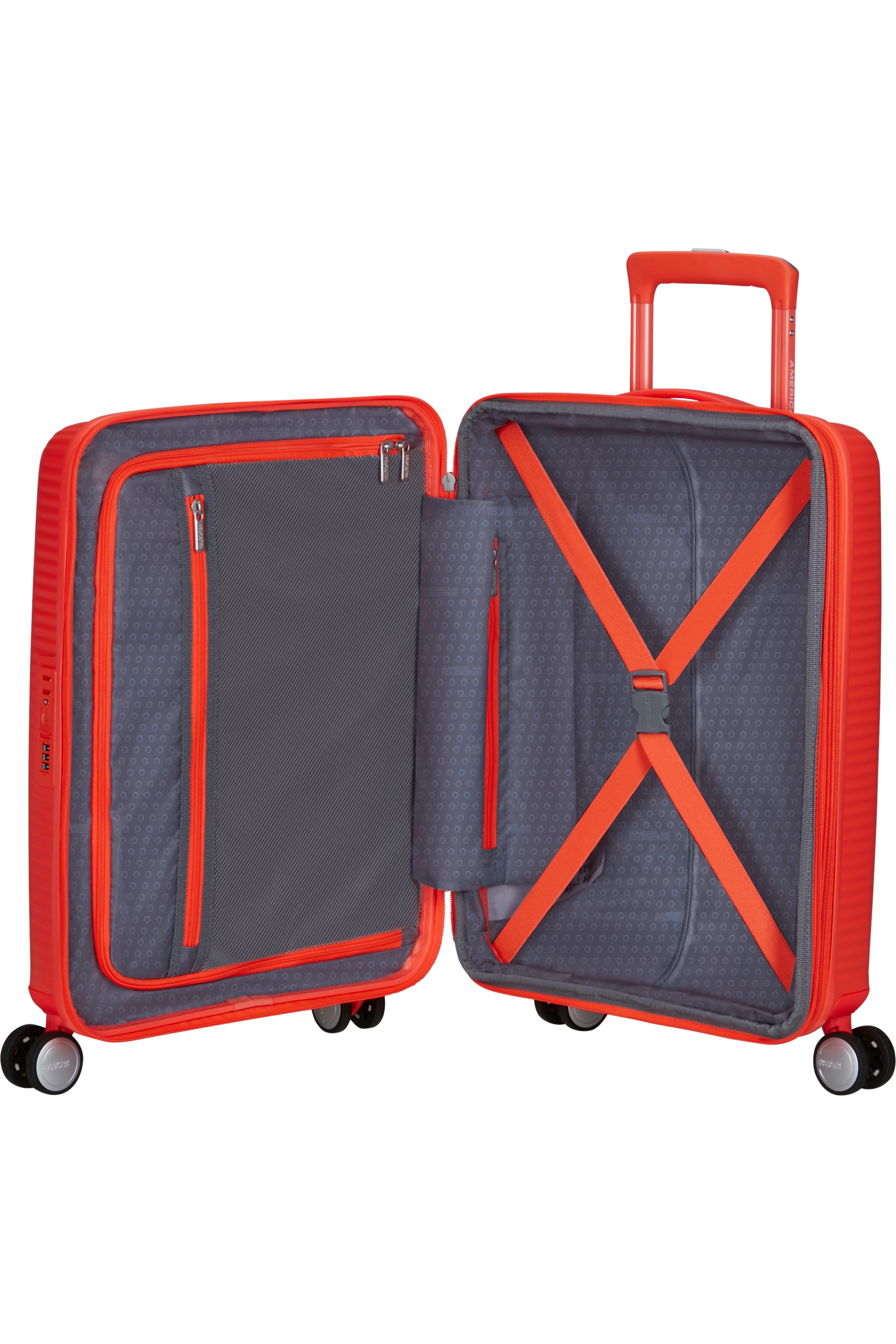 American Tourister Soundbox Maleta de Cabina Expandible 55X40X20/23 cms