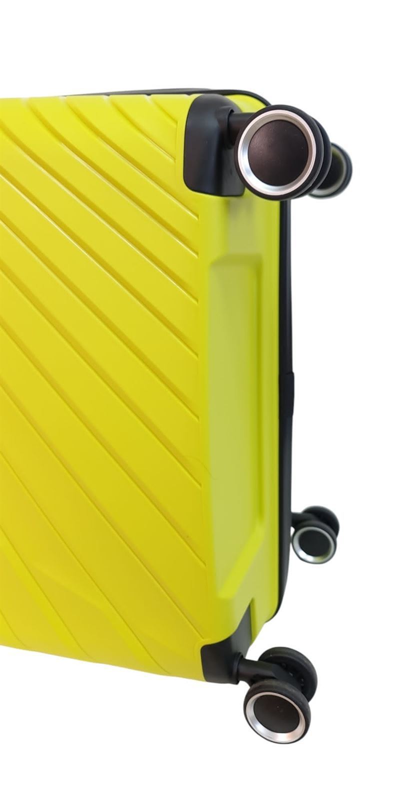 Benzi Maleta Expandible BZ5808 de Polipropileno muy Ligera y Resistente medidas 4 Ruedas Dobles