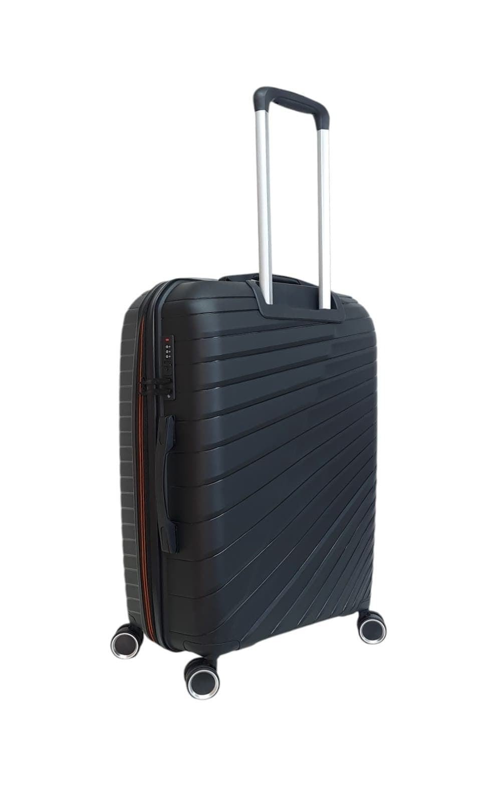 Benzi Maleta Expandible BZ5808 de Polipropileno muy Ligera y Resistente medidas 4 Ruedas Dobles