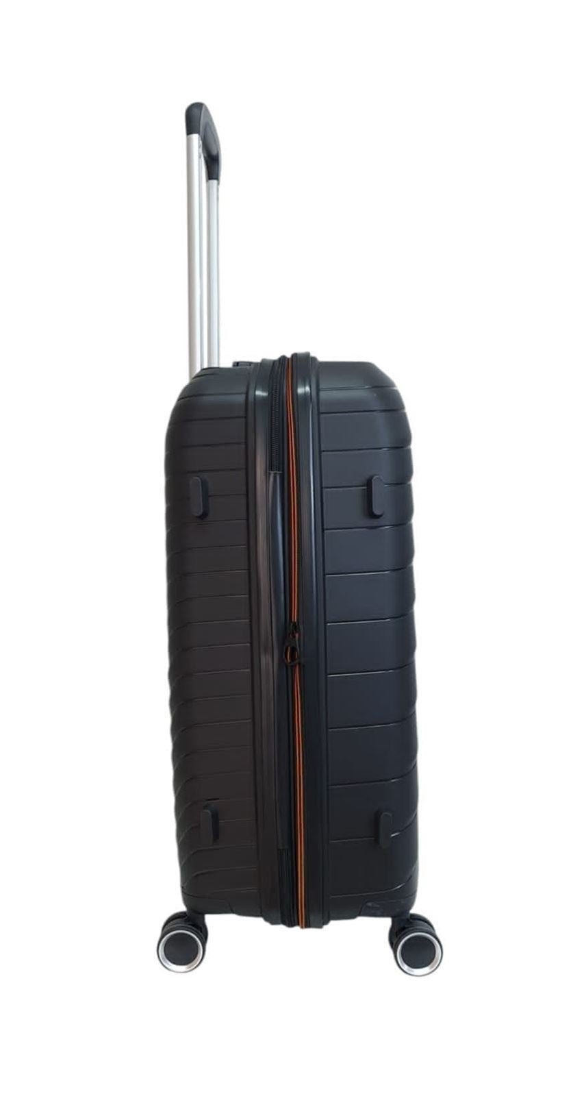 Benzi Maleta Expandible BZ5808 de Polipropileno muy Ligera y Resistente medidas 4 Ruedas Dobles