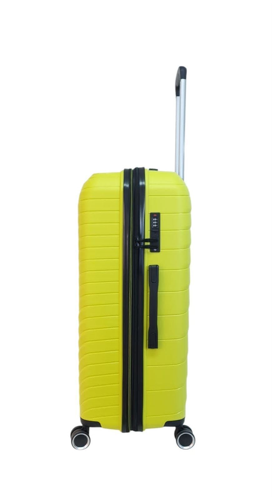 Benzi Maleta Expandible BZ5808 de Polipropileno muy Ligera y Resistente medidas 4 Ruedas Dobles