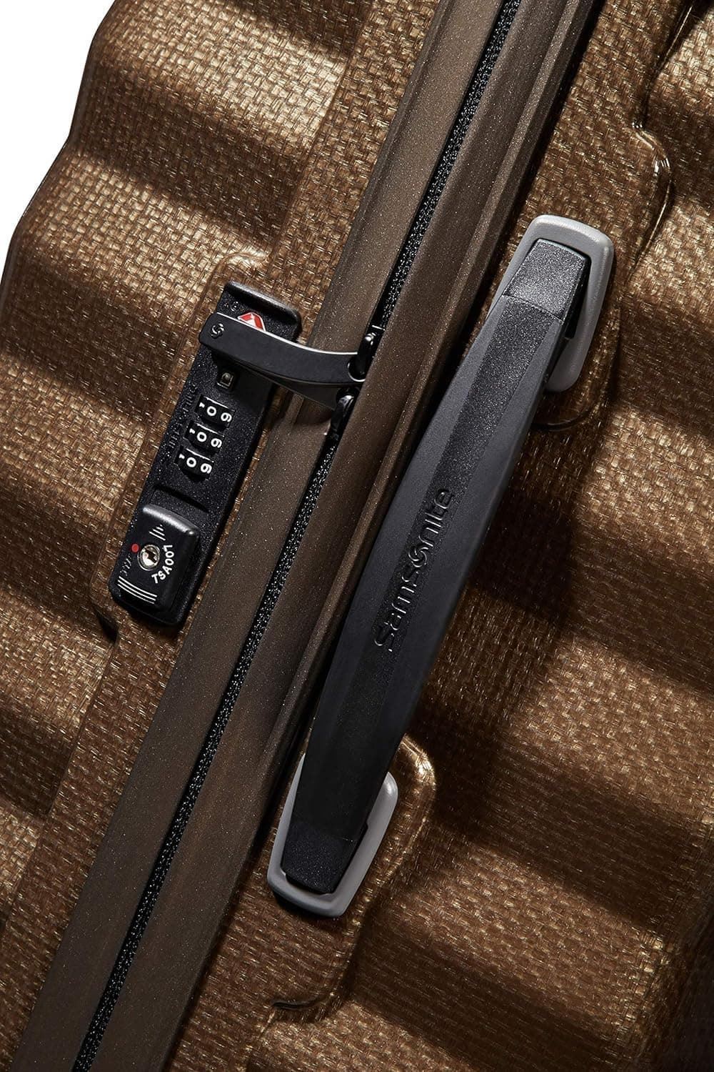 Vista interior de la maleta Samsonite Lite Shock