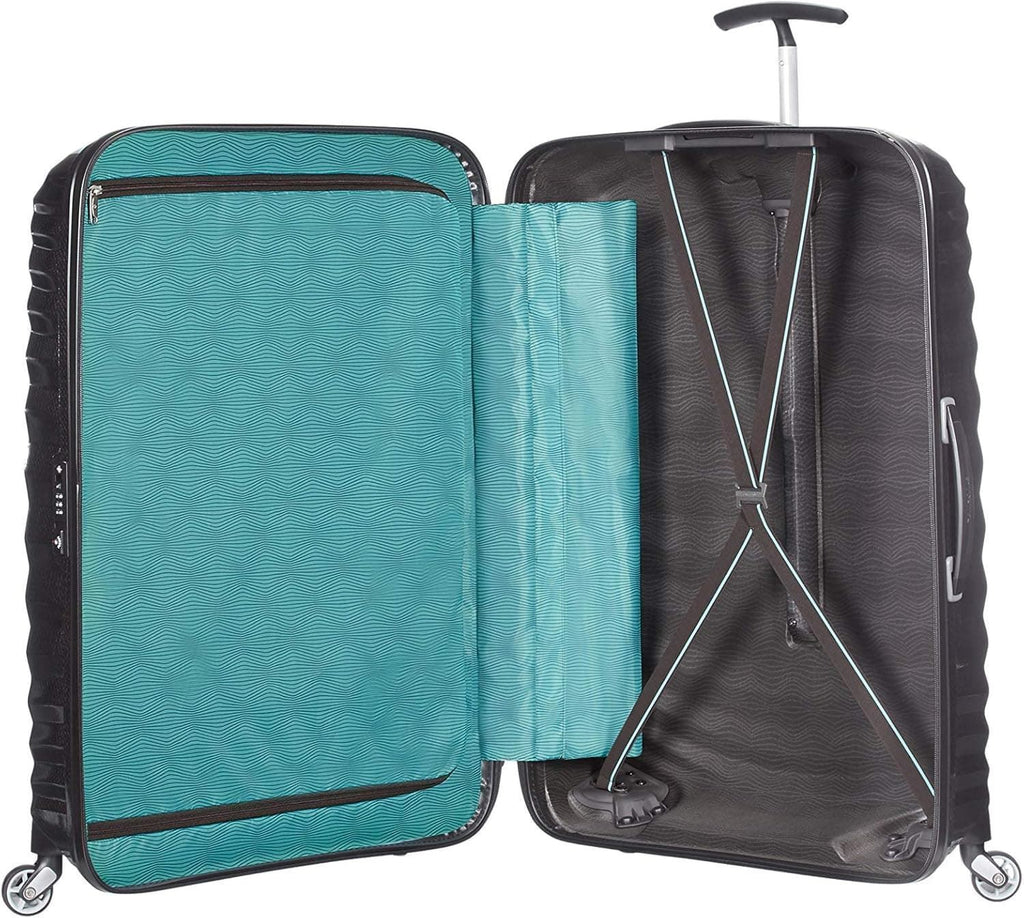 Vista lateral de la maleta Samsonite Lite Shock