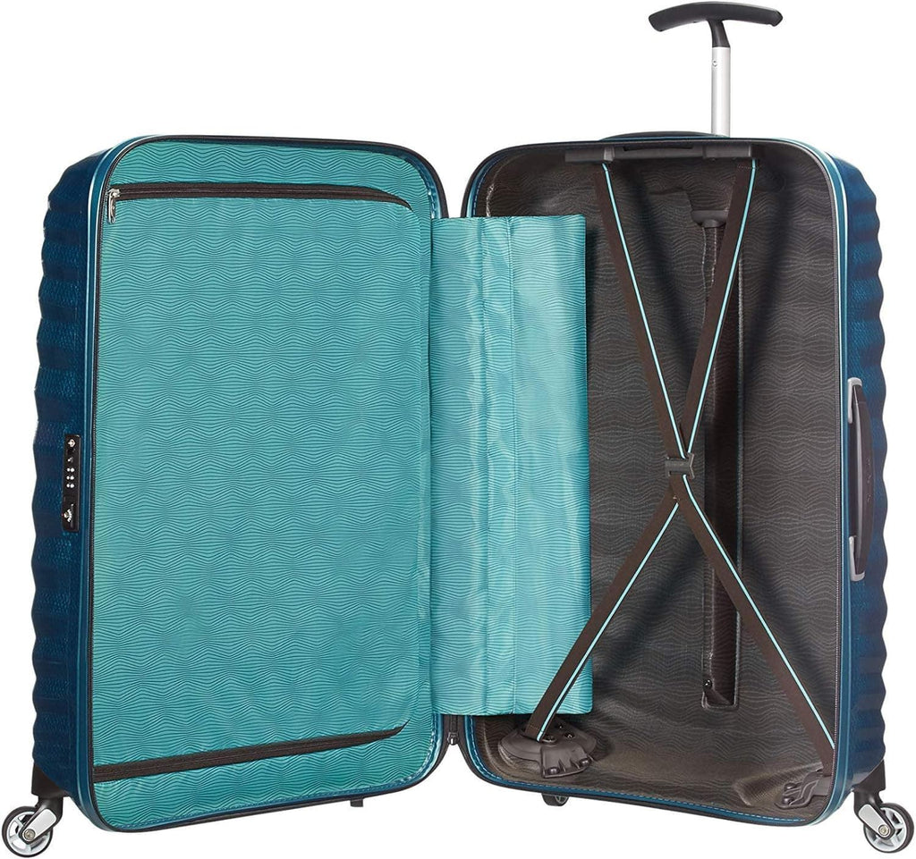 Vista lateral de la maleta Samsonite Lite Shock