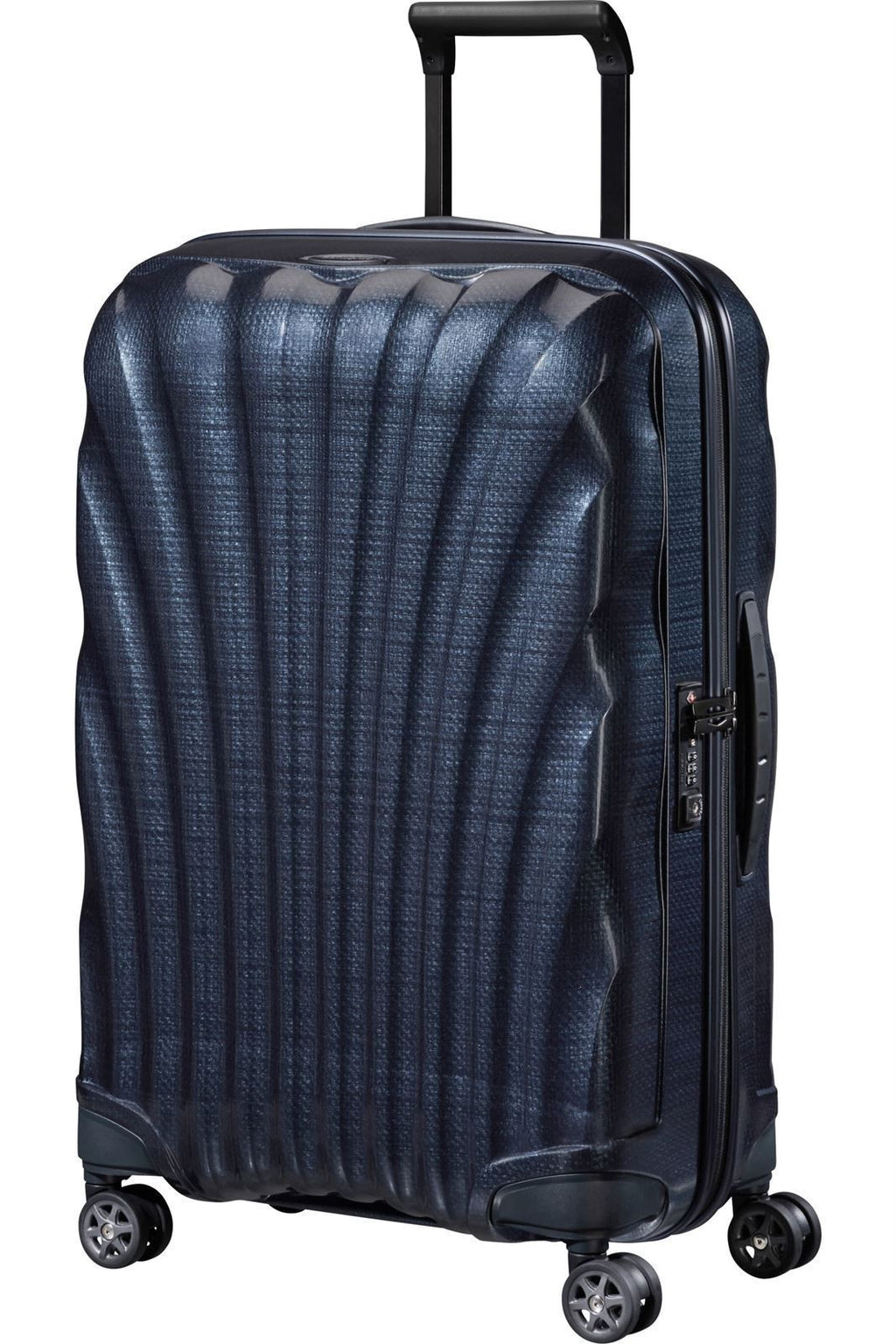 Imagen lateral de Samsonite Maleta C-Lite Tamaño mediana color Azul