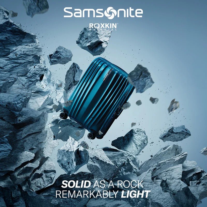 Samsonite Maleta NEXIS Expandible Material Roxkin Ultra Resistente y Muy Ligera - Travel Tienda
