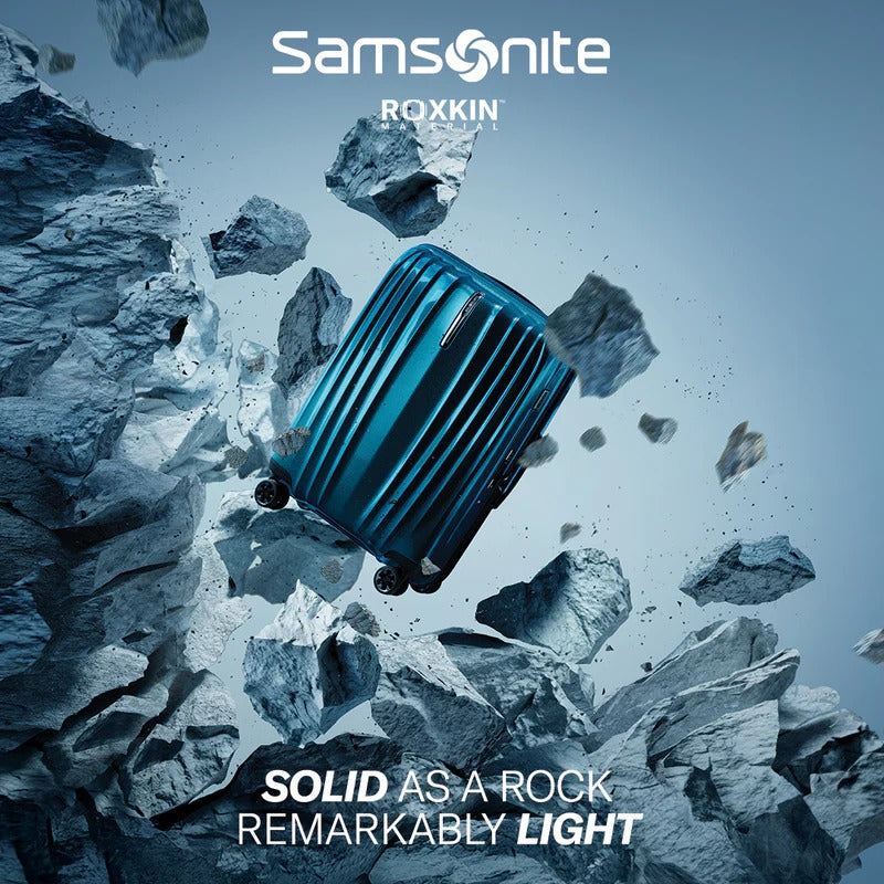 Samsonite Maleta NEXIS Expandible Material Roxkin Ultra Resistente y Muy Ligera