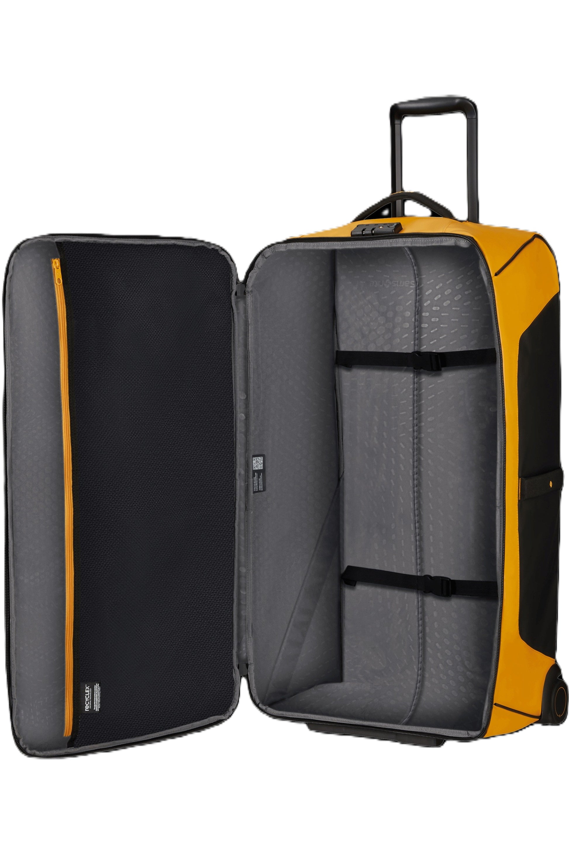 Samsonite Ecodiver Maleta de Cabina Medidas 55X40X20 cms 2 Ruedas Capacidad 48 Litros  Impermeable Ligera